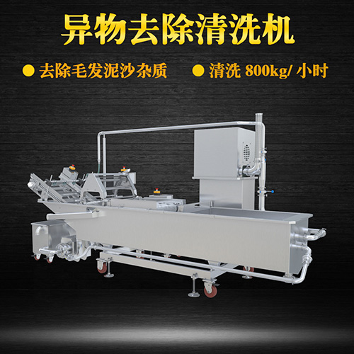 果蔬氣泡翻洗機(jī)，有效清洗，過(guò)濾泥沙