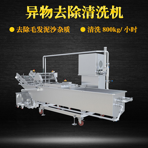 蔬菜自動清洗機，有效清洗，去除泥沙