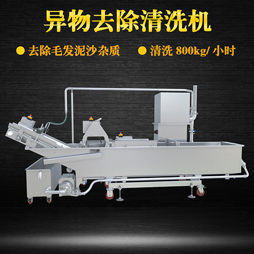 環(huán)速商用果蔬清洗機(jī)，氣泡清洗，清洗800kg小時(shí)